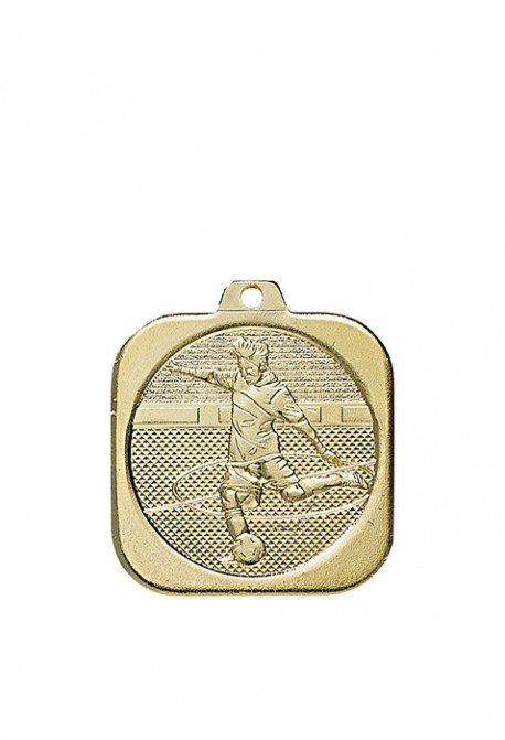 Médaille 35 x 35 mm Football  DK07