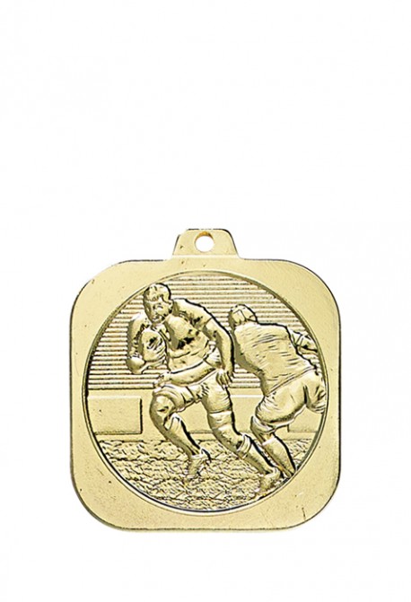 Médaille 35 x 35 mm Rugby  DK14
