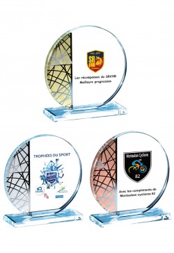 Trophée Verre Personnalisé 154-31-SU
