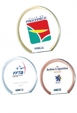 Trophée Verre Personnalisé 157-21-SU