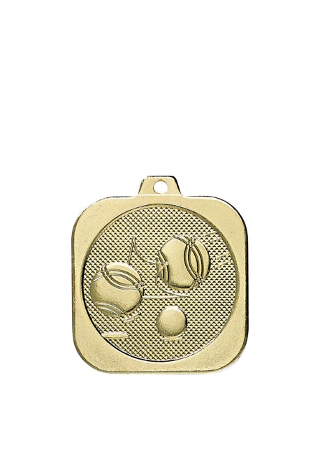 Médaille 35 x 35 mm Boule pétanque – DK13
