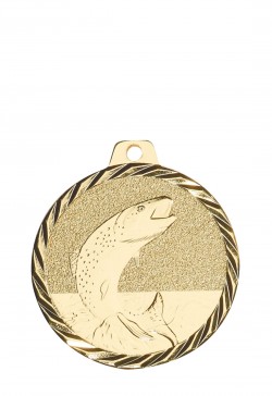 Médaille Ø 50 mm Pêche  - NZ06
