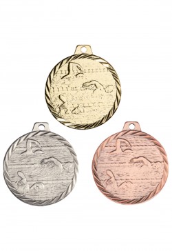 Médaille Ø 50 mm Natation  - NZ21