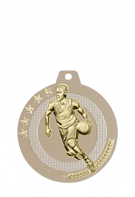 Médaille Ø 50 mm Basket  - NQ02