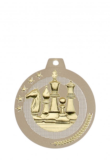 Médaille Ø 50 mm Échecs   - NQ04