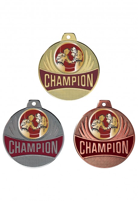 Médaille Ø 50 mm Boxe - CX06