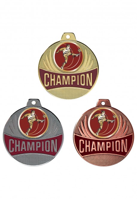 Médaille Ø 50 mm Football - CX11