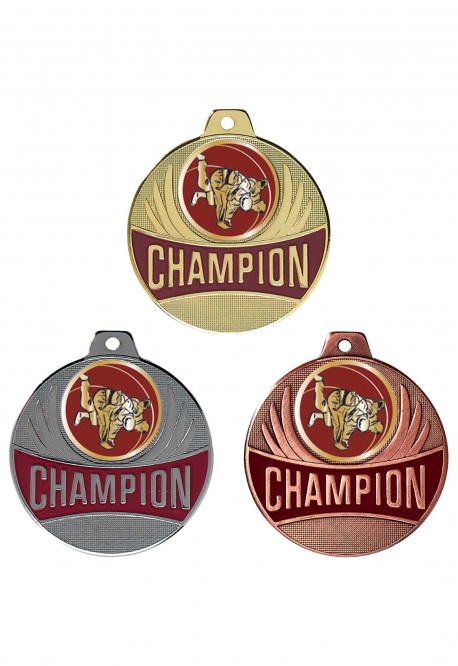 Médaille Ø 50 mm Judo  - CX16