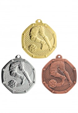 Médaille Ø 50 mm Football  - DB09