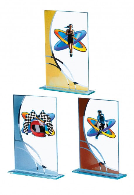 Trophée Verre Personnalisé 123-71-BJ