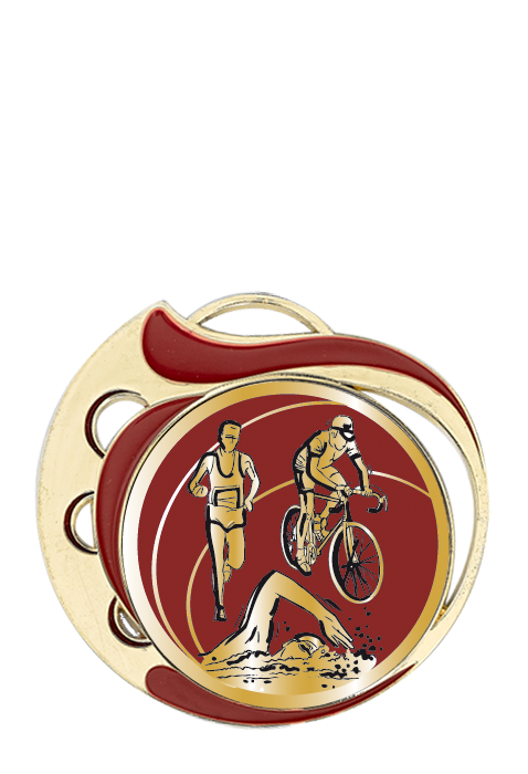 Médaille Ø 70 mm Triathlon  - NC24