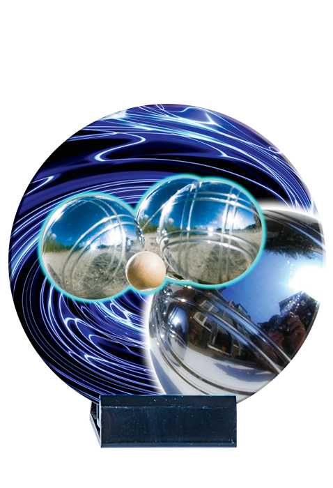 Trophée Céramique Boule & Pétanque B06