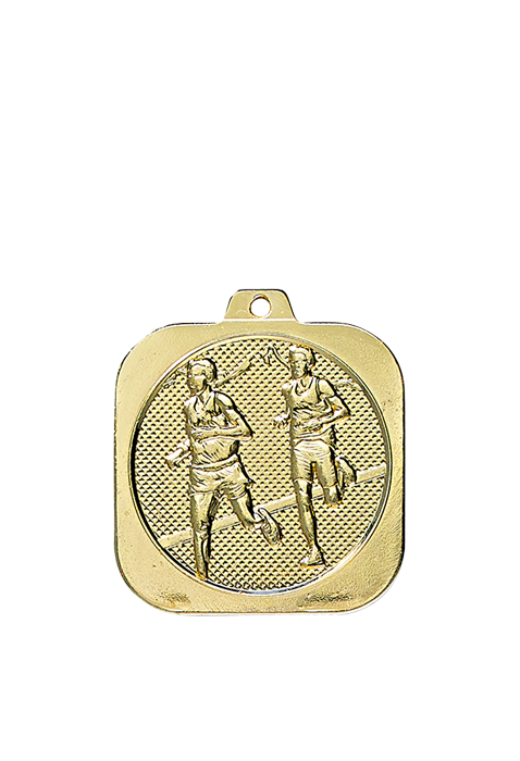 Médaille 35 x 35 mm Course à pied  DK04