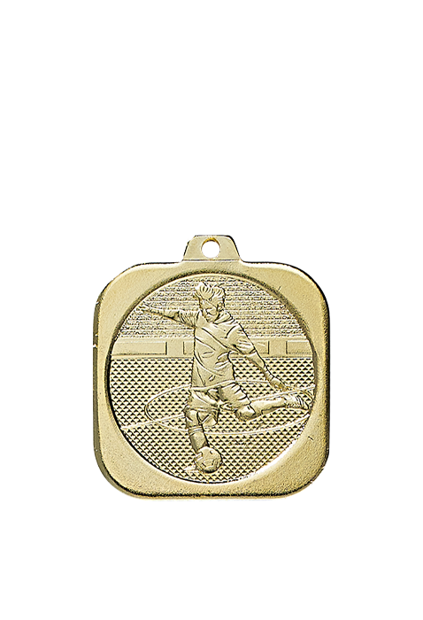 Médaille 35 x 35 mm Football  DK07